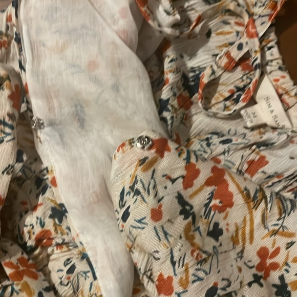 Sim & Sam floral maxi dress, medium, NWOT - Picture 5 of 6